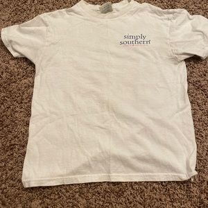 White Simply southern T shirt